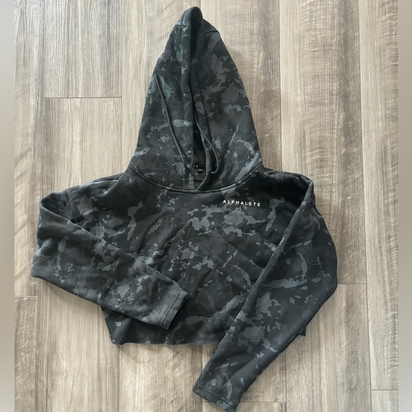 Alphalete Black Camouflage Hoodie - Picture 1 of 2